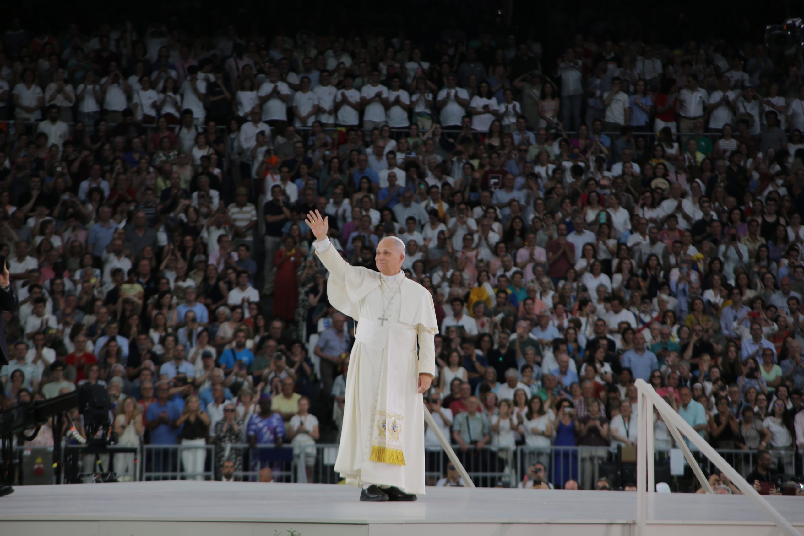 In pictures: Pope Leo XIV’s third day in Madrid