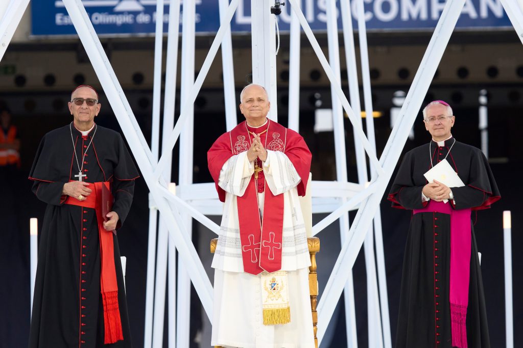 In pictures: Pope Leo XIV’s first day in Barcelona