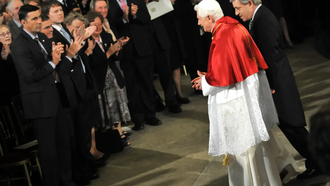 A novena of Benedict XVI’s greatest homilies and addresses, day 4: the Westminster Hall address