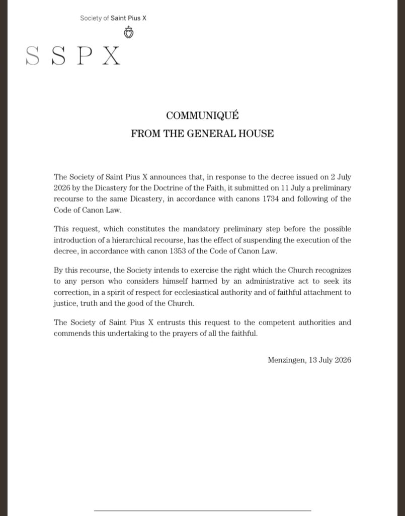 Analysis: The SSPX’s canonical challenge to Vatican excommunications